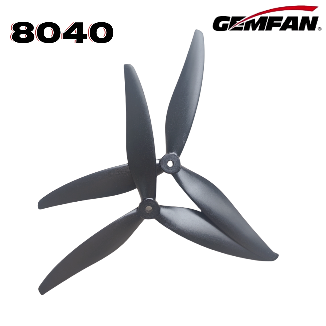 Drone Racing Propeller - Gemfan 8040 8X4X3 3 ใบมีด 8