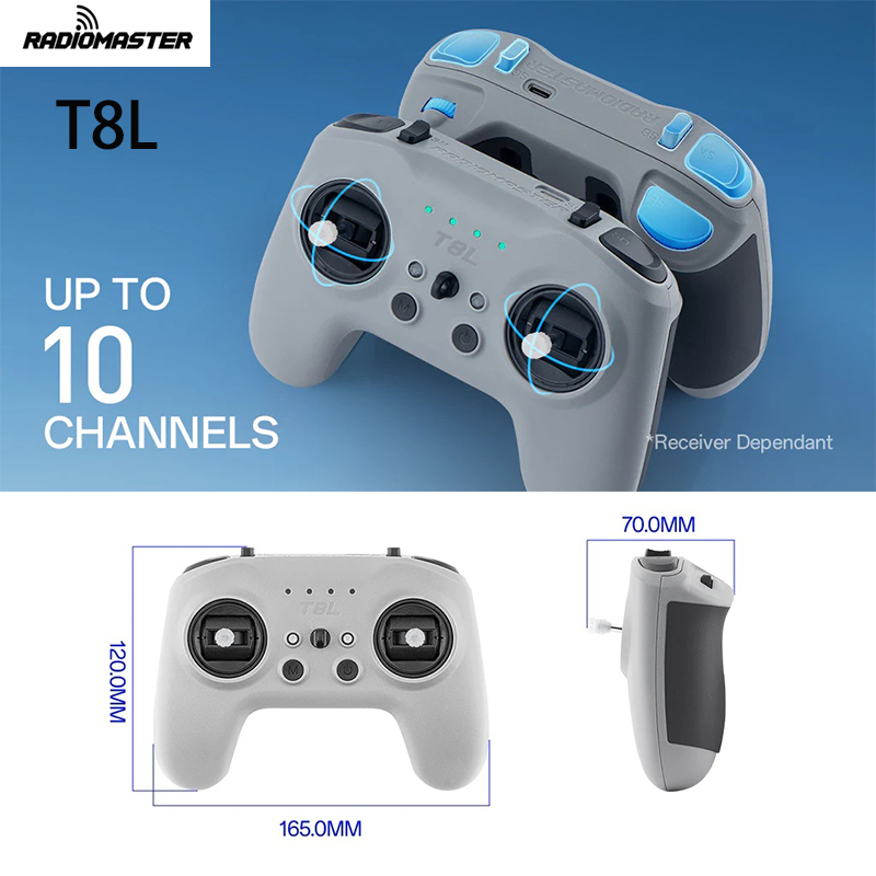 Drone Racing Transmitter - วิทยุควบคุม RadioMaster T8L รุ่น M2 2.4GHz