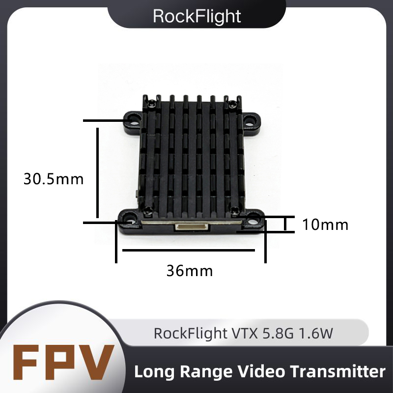 RockFlight TX663 VTX 5.8G 48CH - Drone Racing Transmitter บทวิจารณ์และราคา