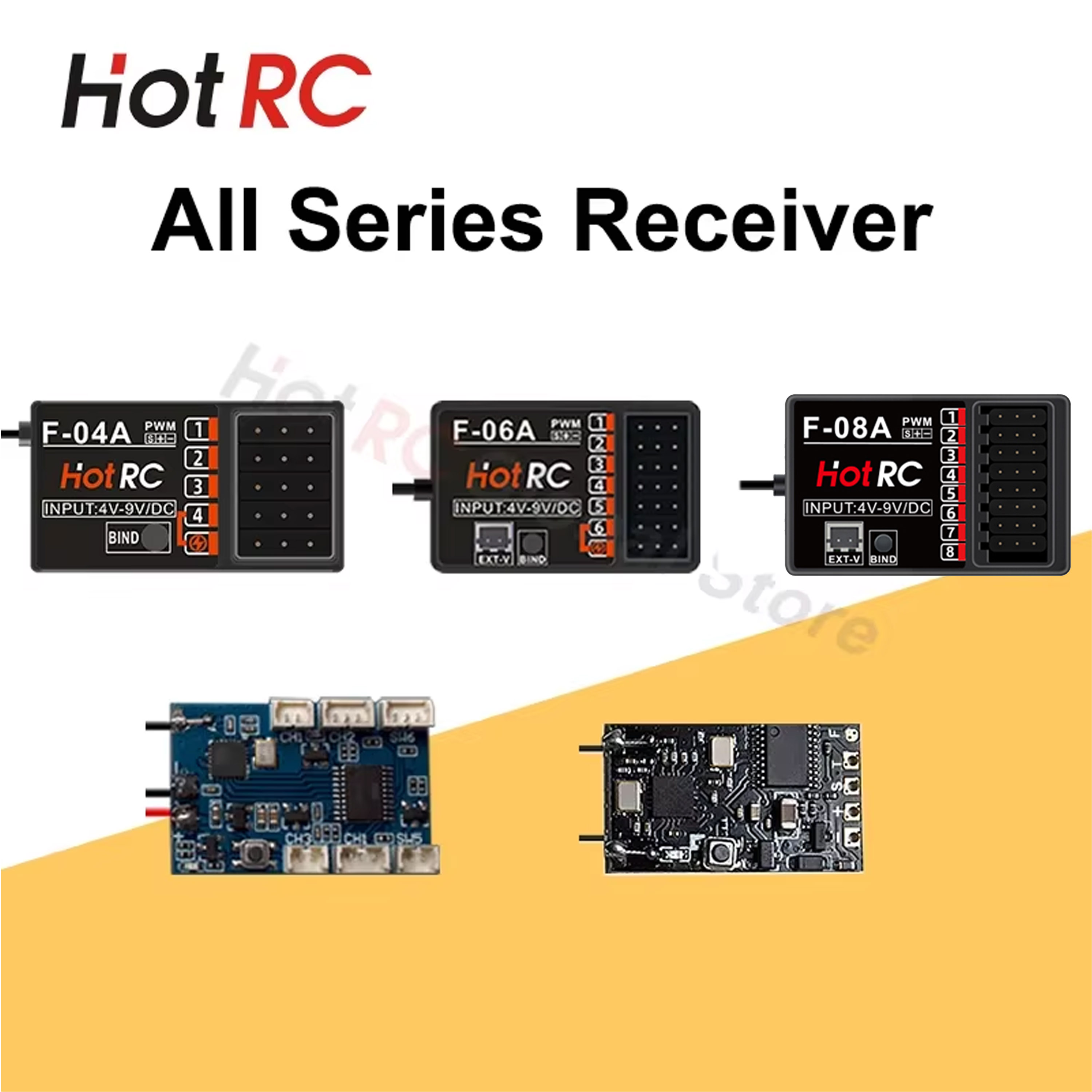 HOTRC รุ่น RC อะไหล่ 8 ช่องผสม - Drone Racing Receiver บทวิจารณ์และราคา