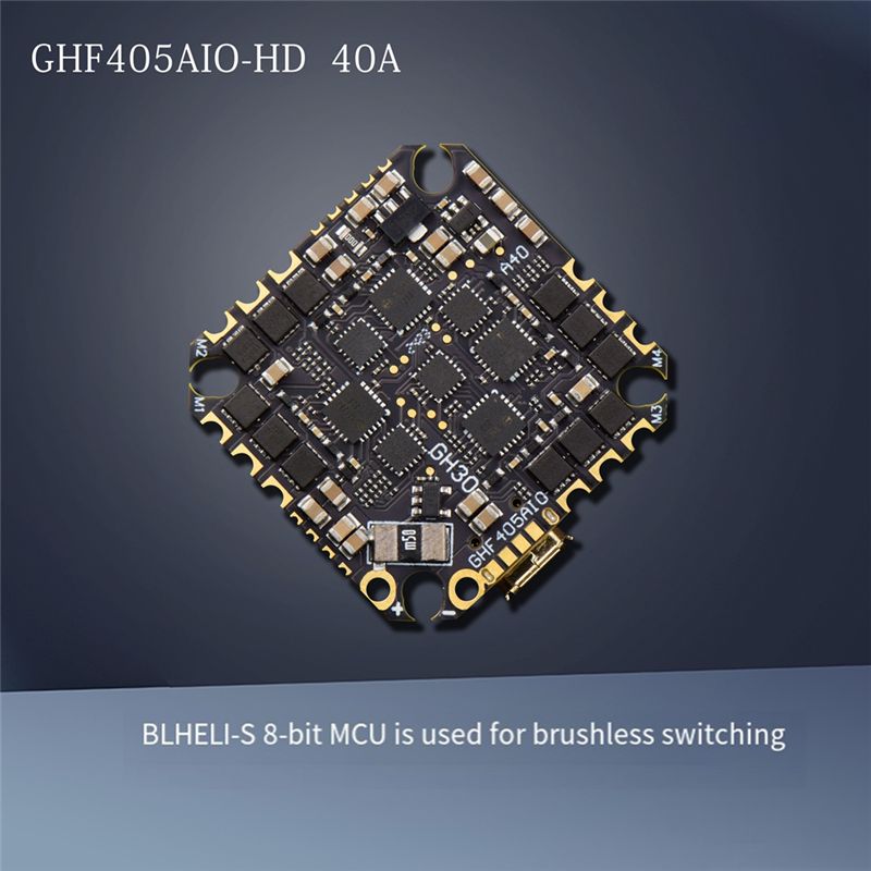 ABTI-GHF405AIO-HD 40A ชุดควบคุ - Drone Racing Flight Controller บทวิจารณ์และราคา