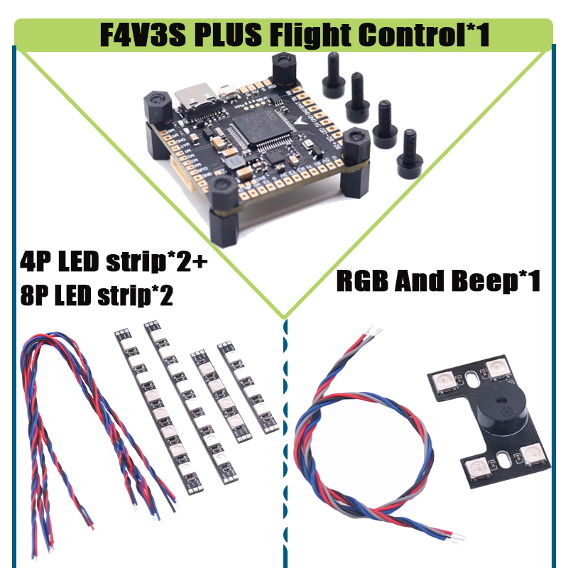 RCtoSky F4V3S PLUS F722 F745 H - Drone Racing Flight Controller บทวิจารณ์และราคา