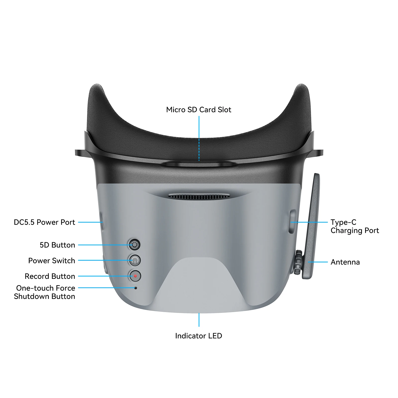 BetaFPV VR04 แว่นตา FPV รุ่นอน - Drone Racing Goggles บทวิจารณ์และราคา