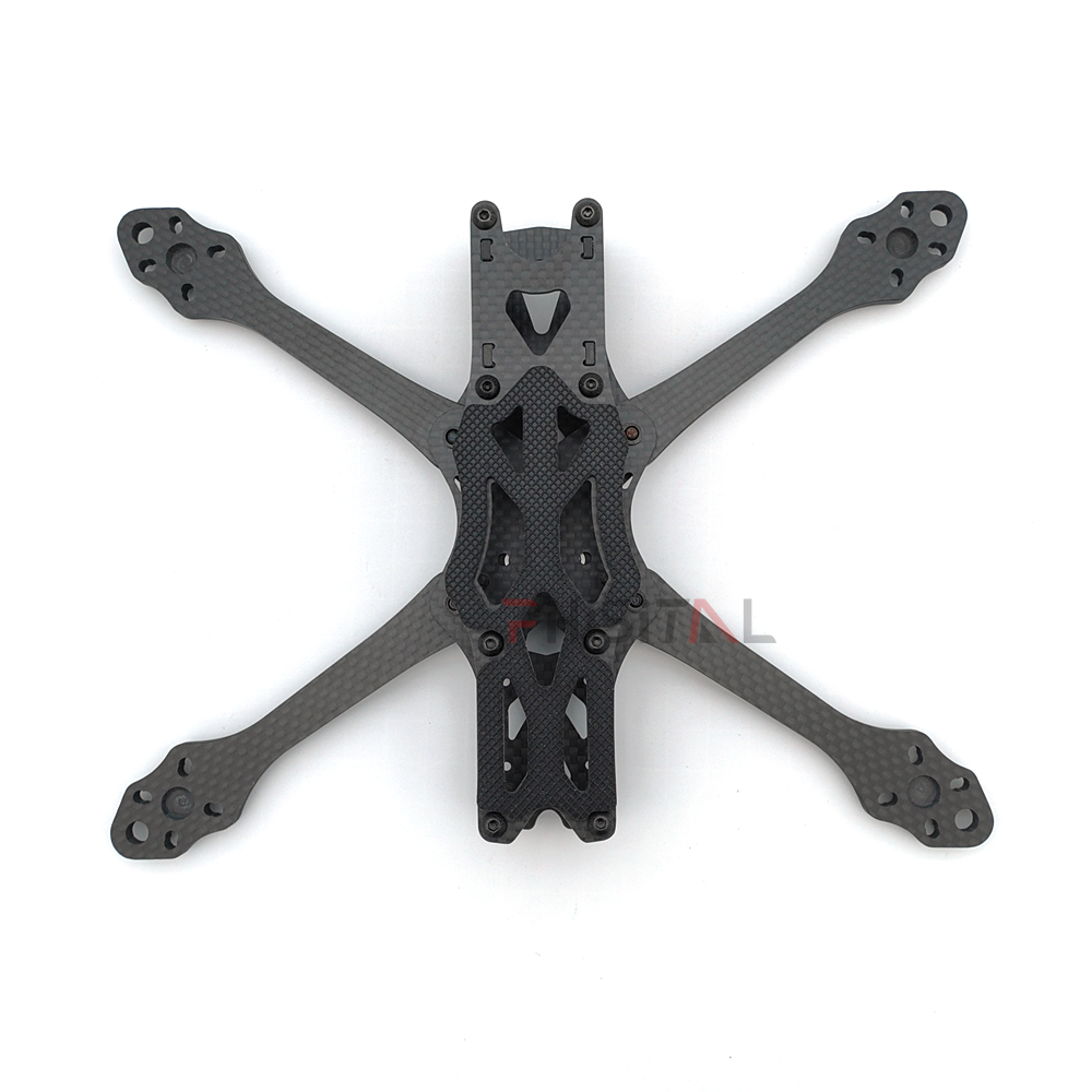 ชุดโครงควอดคอปเตอร์คาร์บอนไฟเบ - Drone Racing Frame บทวิจารณ์และราคา