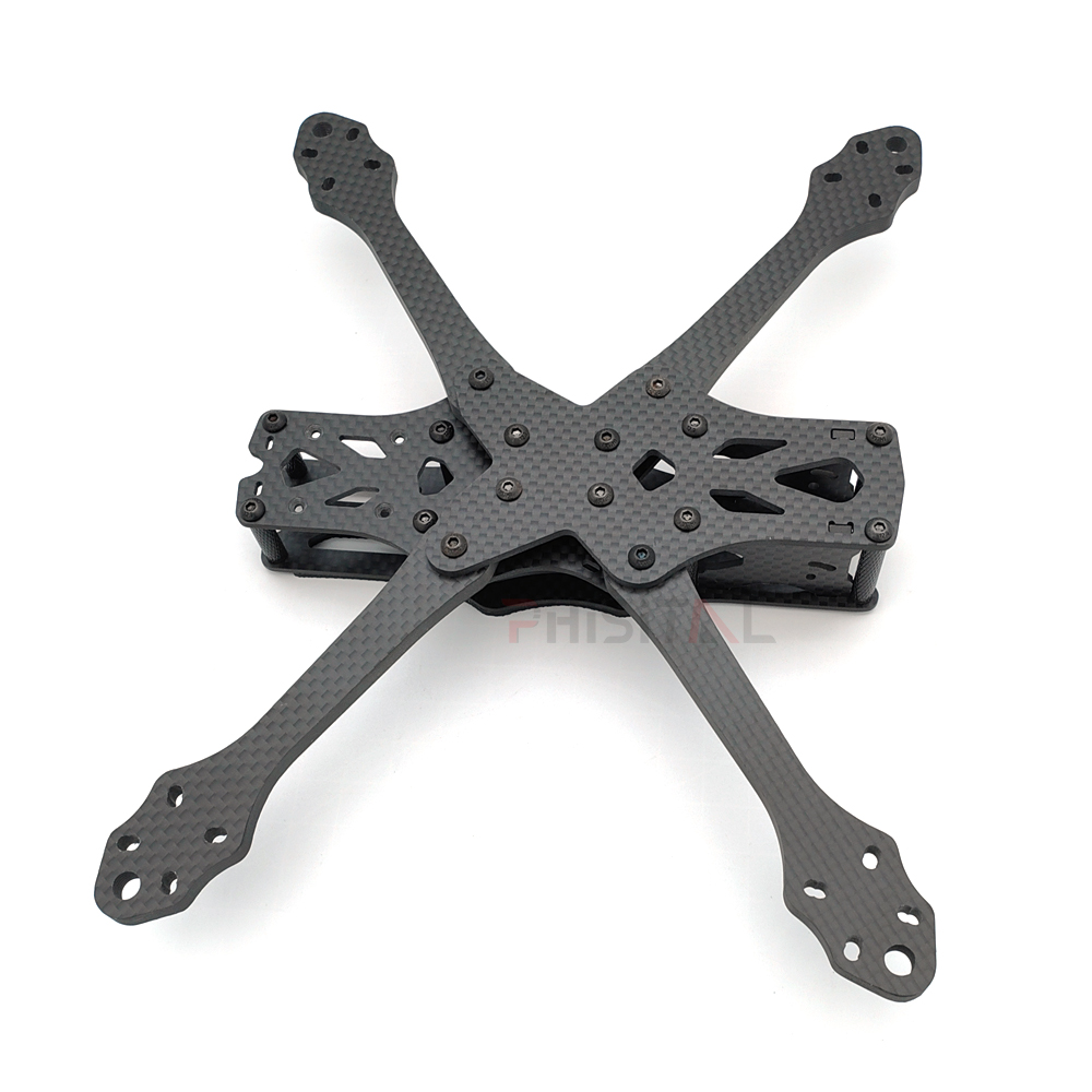 ชุดโครงควอดคอปเตอร์คาร์บอนไฟเบ - Drone Racing Frame บทวิจารณ์และราคา
