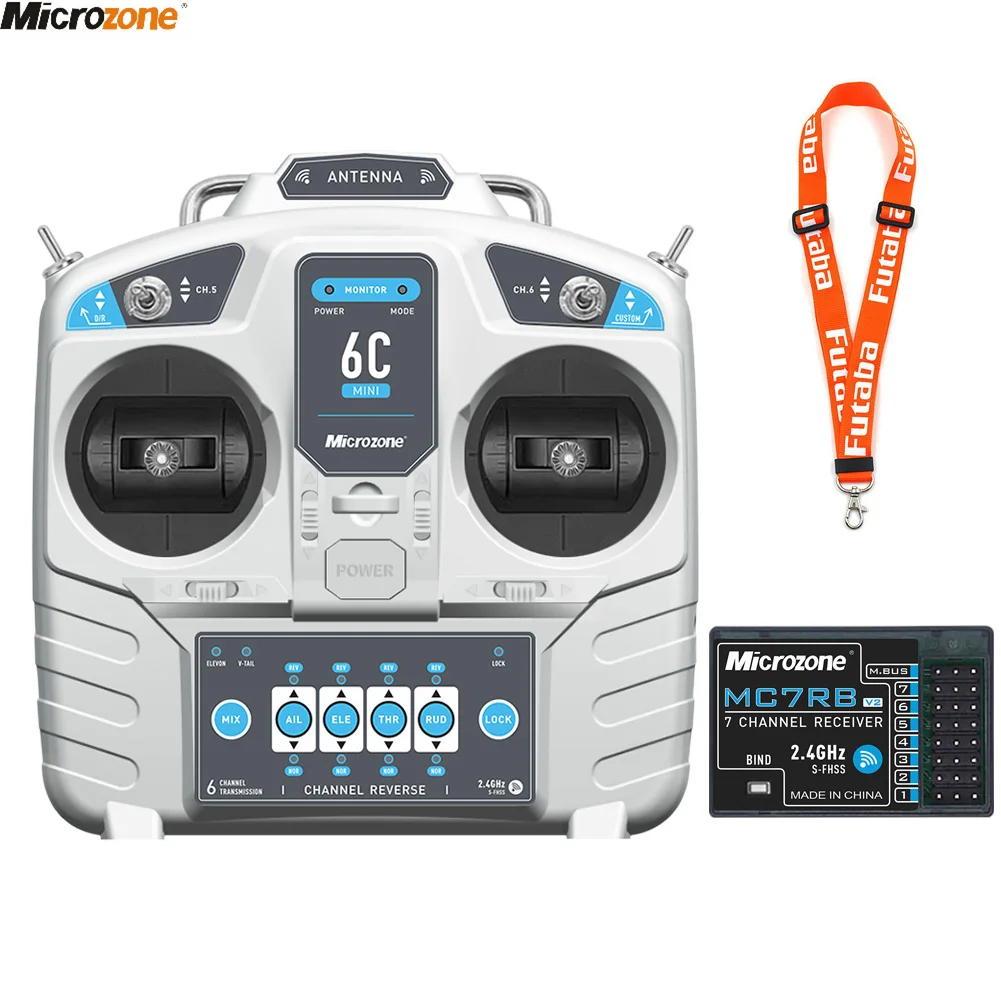 ไมโครโซน MC6C V2ขนาดเล็ก2.4G เ - Drone Racing Receiver บทวิจารณ์และราคา